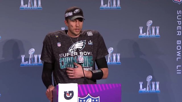 Super bowl - Nick Foles' Super Bowl LII MVP Press Conference NFL Highlights