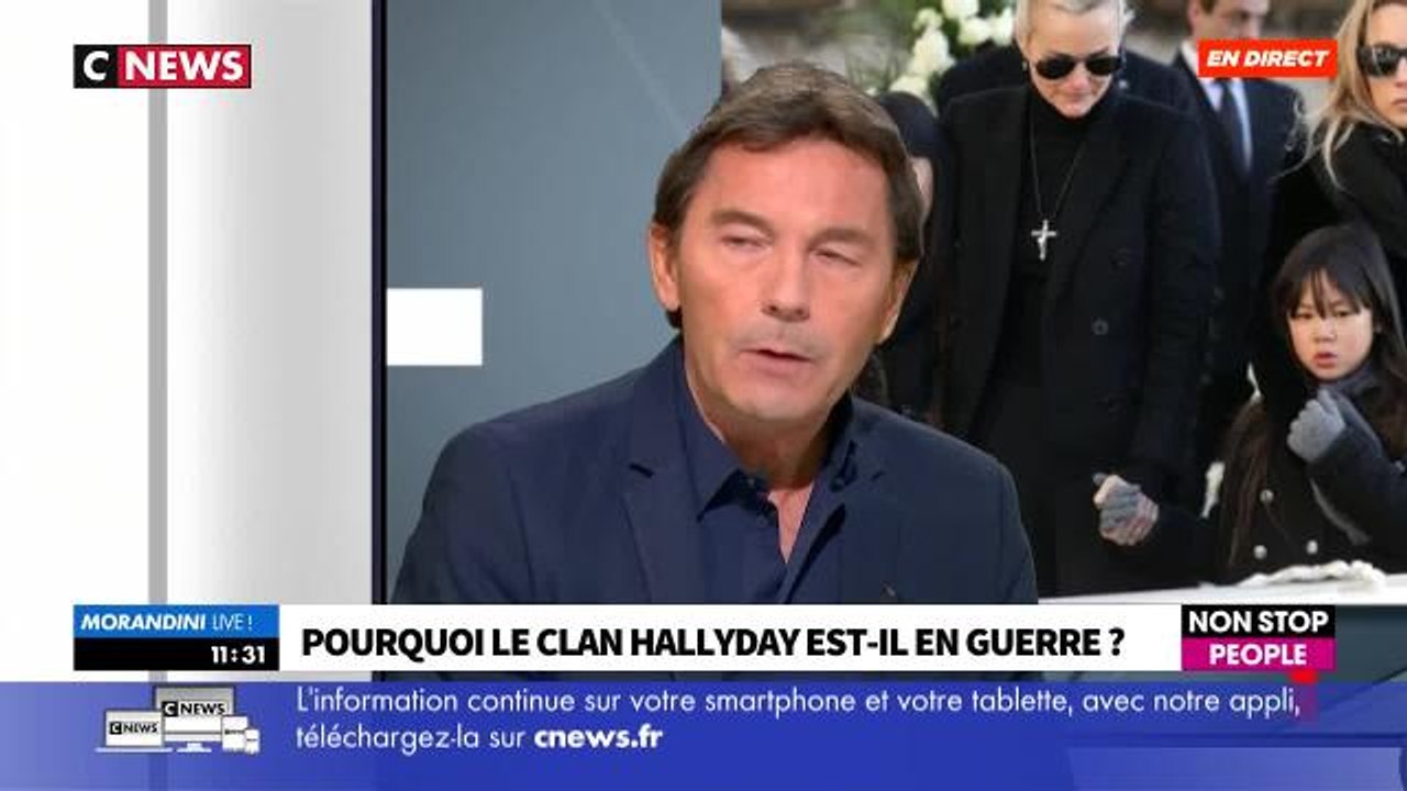 David Hallyday "brisé" : "Il a pris un gros coup sur la tête"