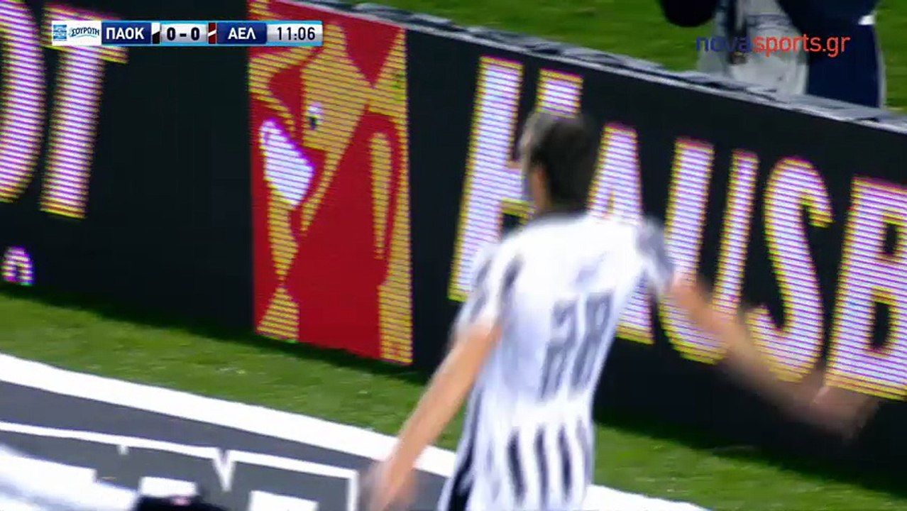 21η ΠΑΟΚ-ΑΕΛ 3-0 2017-18 Novasports highlights
