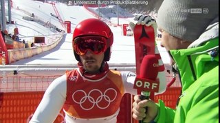 Olympia 2018_ Alpine Kombination Abfahrt Herren  in Superkombi