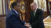 Cumhurbaşkanı Erdoğan, Sudan Dışişleri Bakanı Gandur'u kabul etti - ANKARA