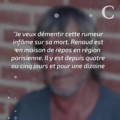 Le chanteur Renaud est en maison de repos
