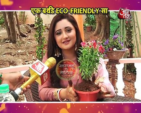 Rashmi Desai Celebrates Her Eco-Friendly Birthday