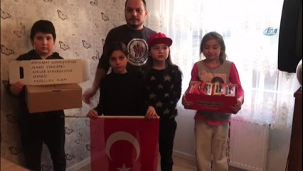 Almanya’daki gurbetçi çocuklardan duygulandıran davranış