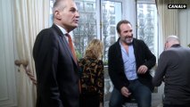 Dans les coulisses d'une émission cinéma avec Jean Dujardin et Mélanie Laurent pour Le retour du héros