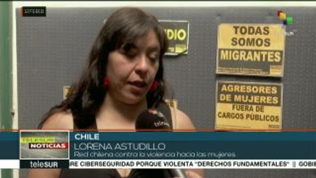 Mujeres de Chile siguen luchando contra la violencia de género