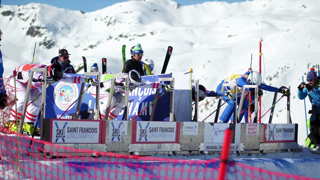 FFS TV - Saint-François-Longchamp - Coupe d'Europe Ski Cross - Clip