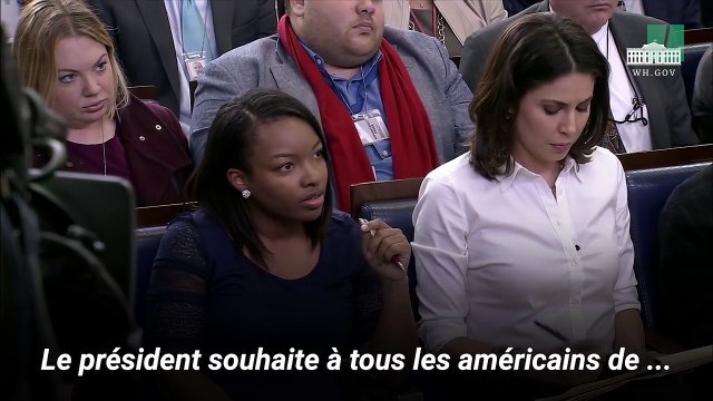 La Maison Blanche évite les questions après une nouvelle gaffe de Donald Trump