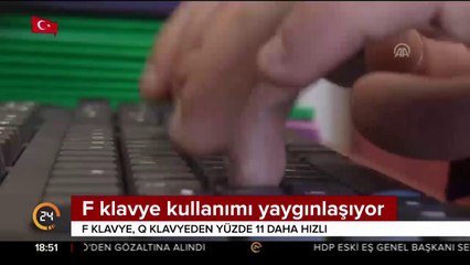 F klavye kullanımı yaygınlaşıyor