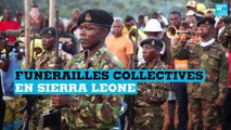 Après les inondations meurtrières, la Sierra Leone enterre ses morts