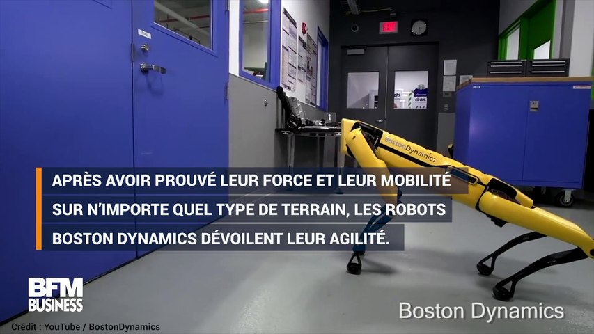 Le nouveau robot de Boston Dynamics peut ouvrir une porte - Vidéo  Dailymotion