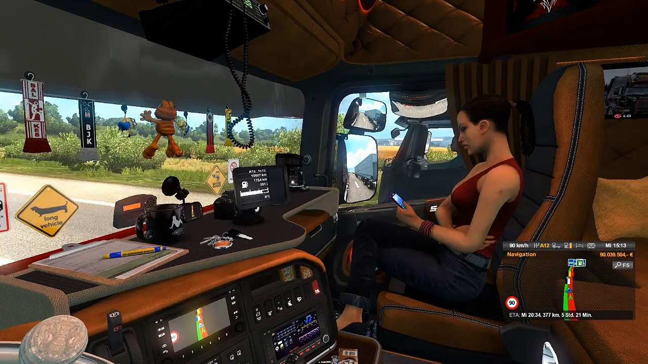 Ets 2 | truckerleben | betonplatten geladen | promods |