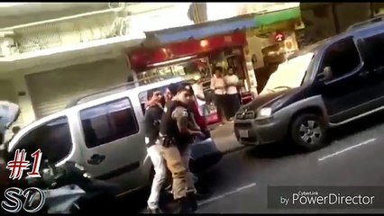 BRIGAS ENTRE POLICIAIS. (police fight)