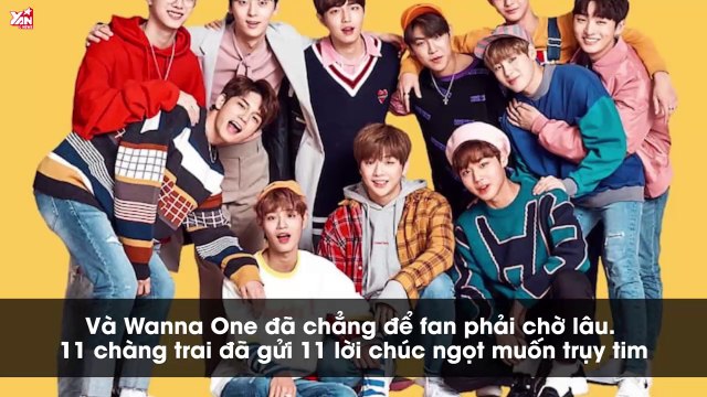 Dàn trai đẹp Wanna One tặng quà Valentine ngọt đến “trụy tim” dành cho fan