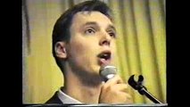 Aleksandar Vučić u okupiranoj Glini 1995