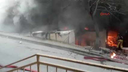 Ayakkabı Atölyesinde Yangın