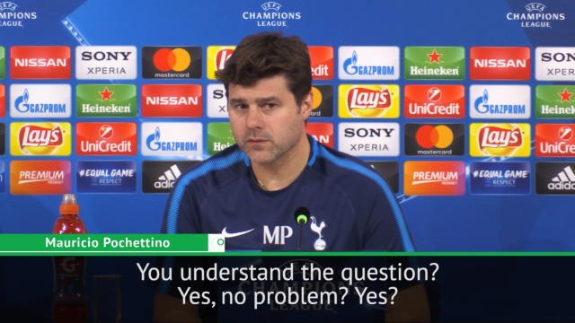 'The world isn't all English' - Pochettino pokes fun at journalist