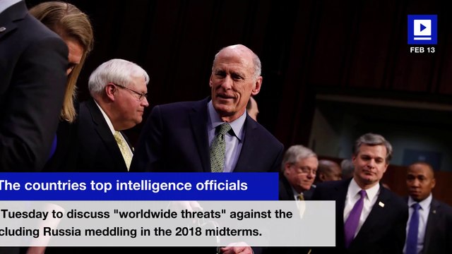 U.S. Intel Warns of Russia Meddling in 2018 Midterm Elections