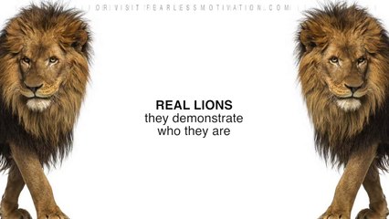 The Lion Attitude (HEART OF A LION) Motivational Video