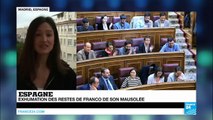 Espagne : Le Parlement vote l'exhumation des restes de Franco