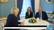 Le Pen a Moscou: Vladimir Poutine se défend de toute ingérence dans l'élection française