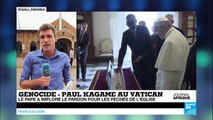 Paul Kagame au Vatican : le pape implore le pardon pour les péchés de l'Église