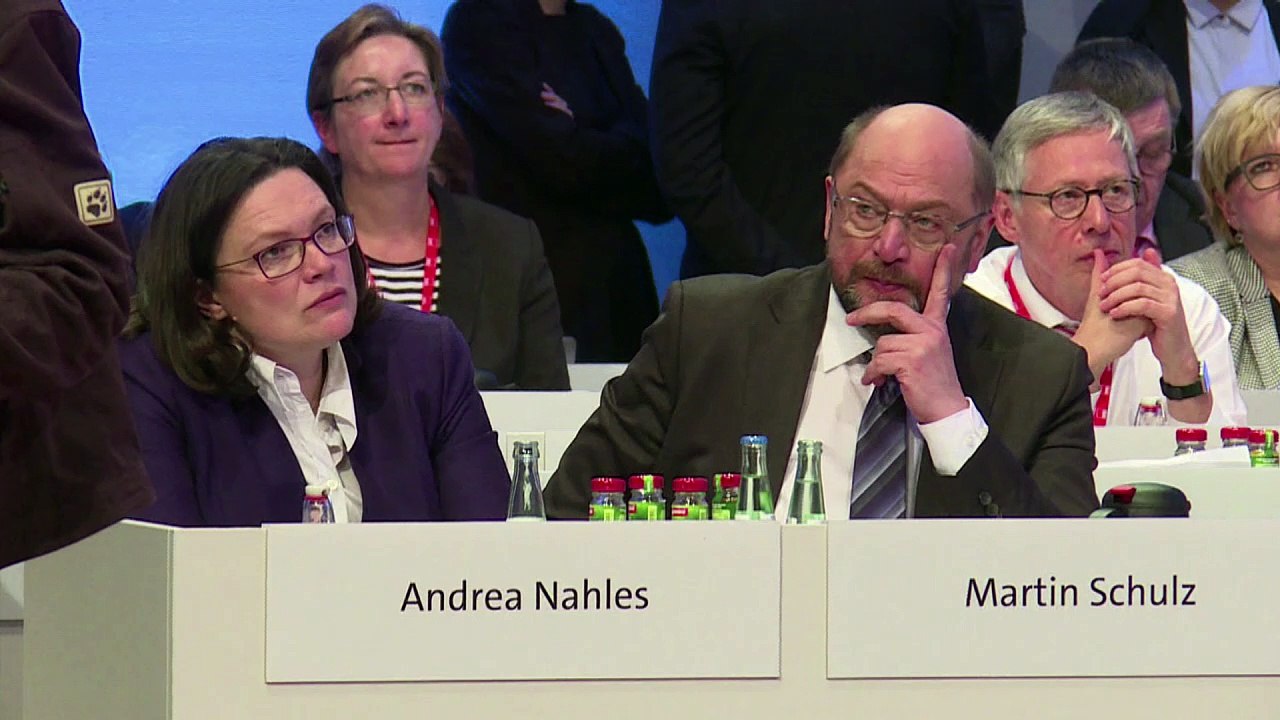 Nahles soll SPD aus der Krise führen