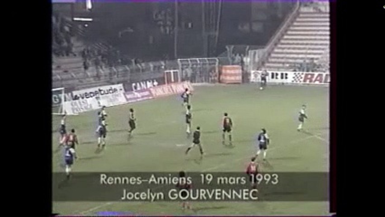 19/03/93 : Jocelyn Gourvennec (53') : Rennes - Amiens (2-0)