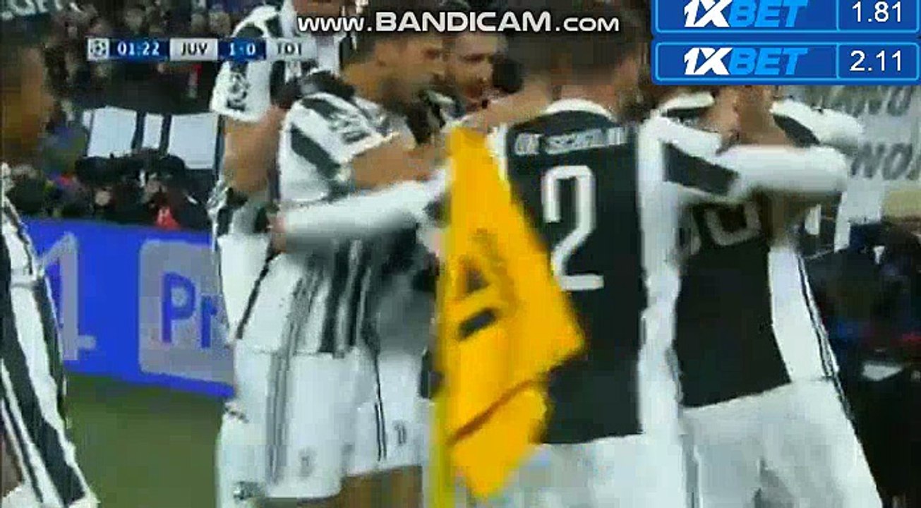 Gonzalo Higuian Goal HD - Juventus 1-0 Tottenham Hotspur 13.02.2018