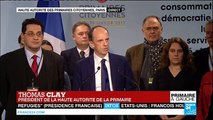 Primaire de la gauche : Benoît Hamon 58,6% devance Manuel Valls 41,3%