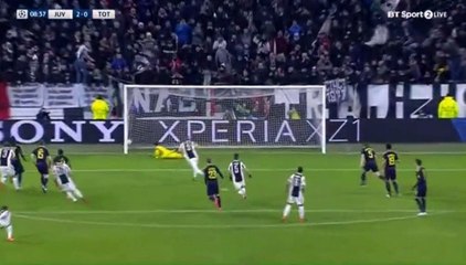Juventus 2-0 Tottenham Deuxième but Higuain G.(Penalty) Goal HD - 13.02.2018