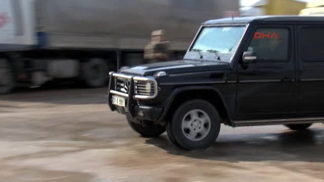 Hatay Savunma Bakanlığı Müsteşarı Cilvegözü Sınır Kapısında