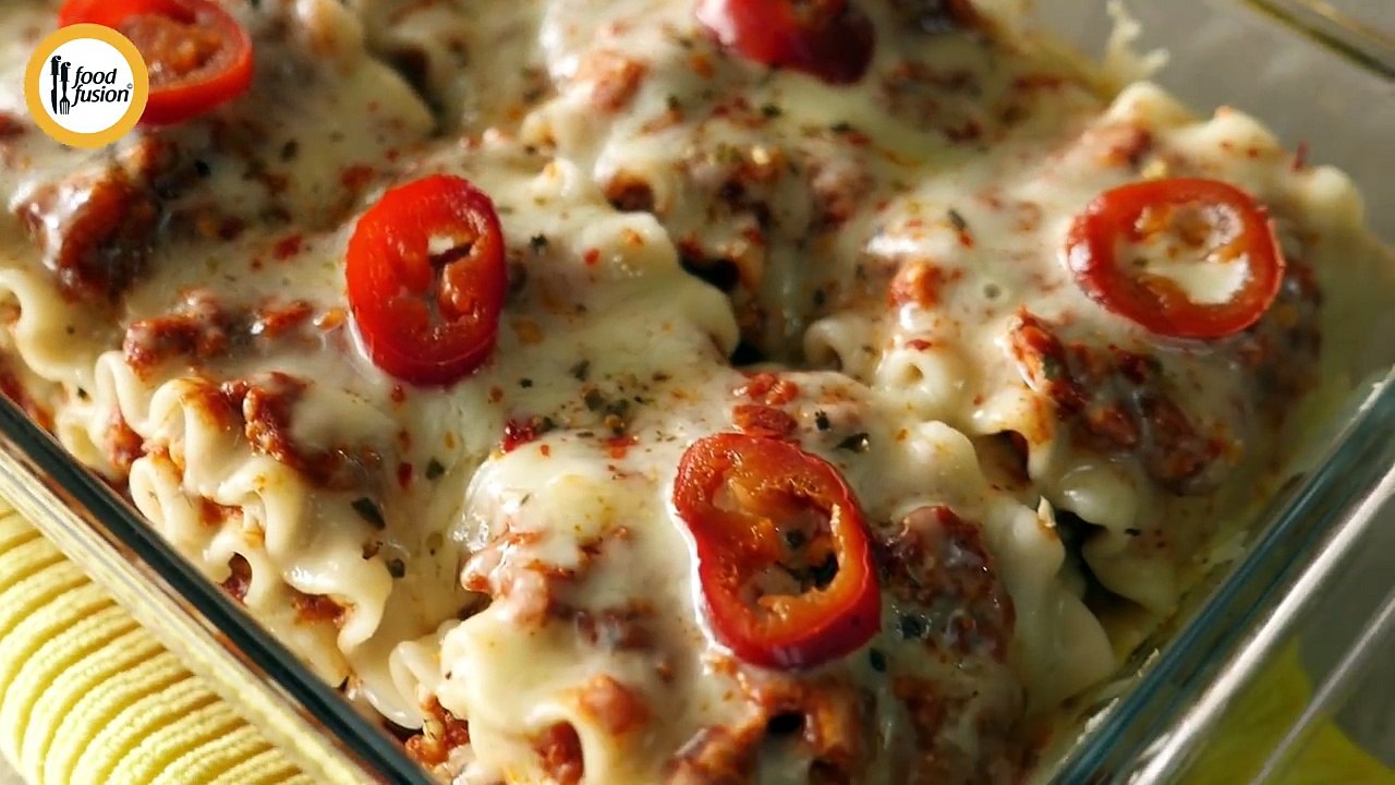 Lasagna Roll Ups Recipe By Food Fusion