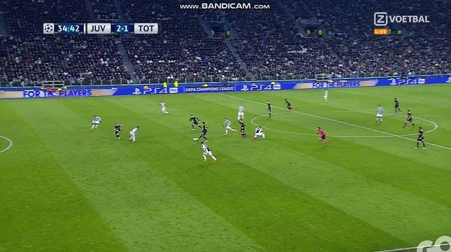 Harry Kane GOAL 2-1 - Juventus 2 Tottenham Hotspur 1 - 13-2-2018 UEFA Champions League