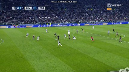 Harry Kane GOAL 2-1 - Juventus 2 Tottenham Hotspur 1 -  13-2-2018 UEFA Champions League