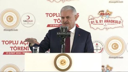 Erzincan - Başbakan Yıldırım, 81 İl 81 Anaokulu Toplu Açılış Töreninde Konuştu 3