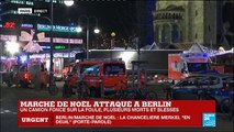 URGENT - Un camion fonce sur un marché de Noël à Berlin : Au moins 9 morts