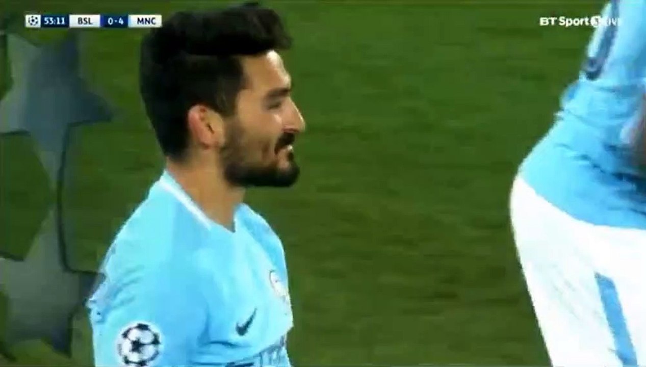Basel - Manchester City : le superbe but Gundogan