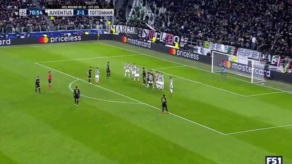 But Christian Eriksen Juventus 2-2 Tottenham  / Ligue des champions