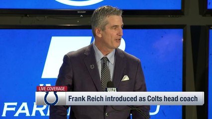 Indianapolis Colts introduce Frank Reich as their new head coach