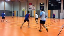 Entraînement de ce soir en salle