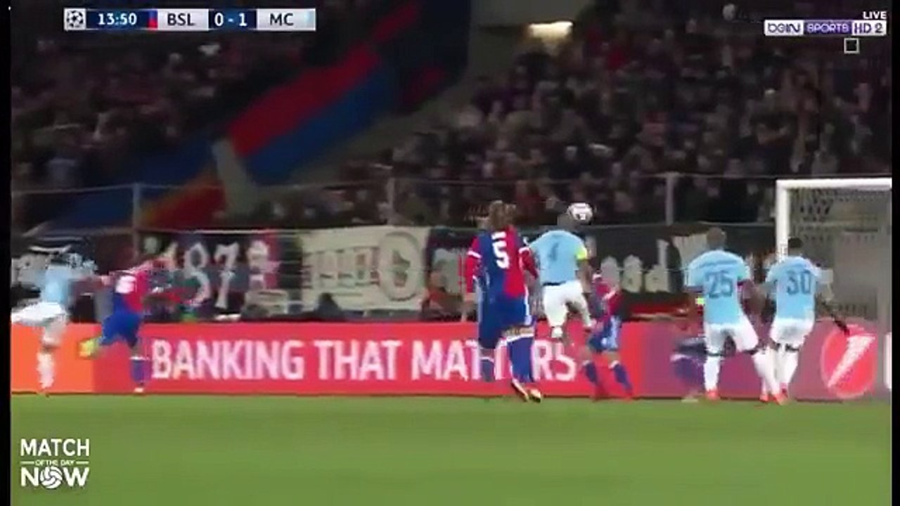 Basel-Manchester City 0-3 |Goals & Highlights - UCL 2018 Half Time