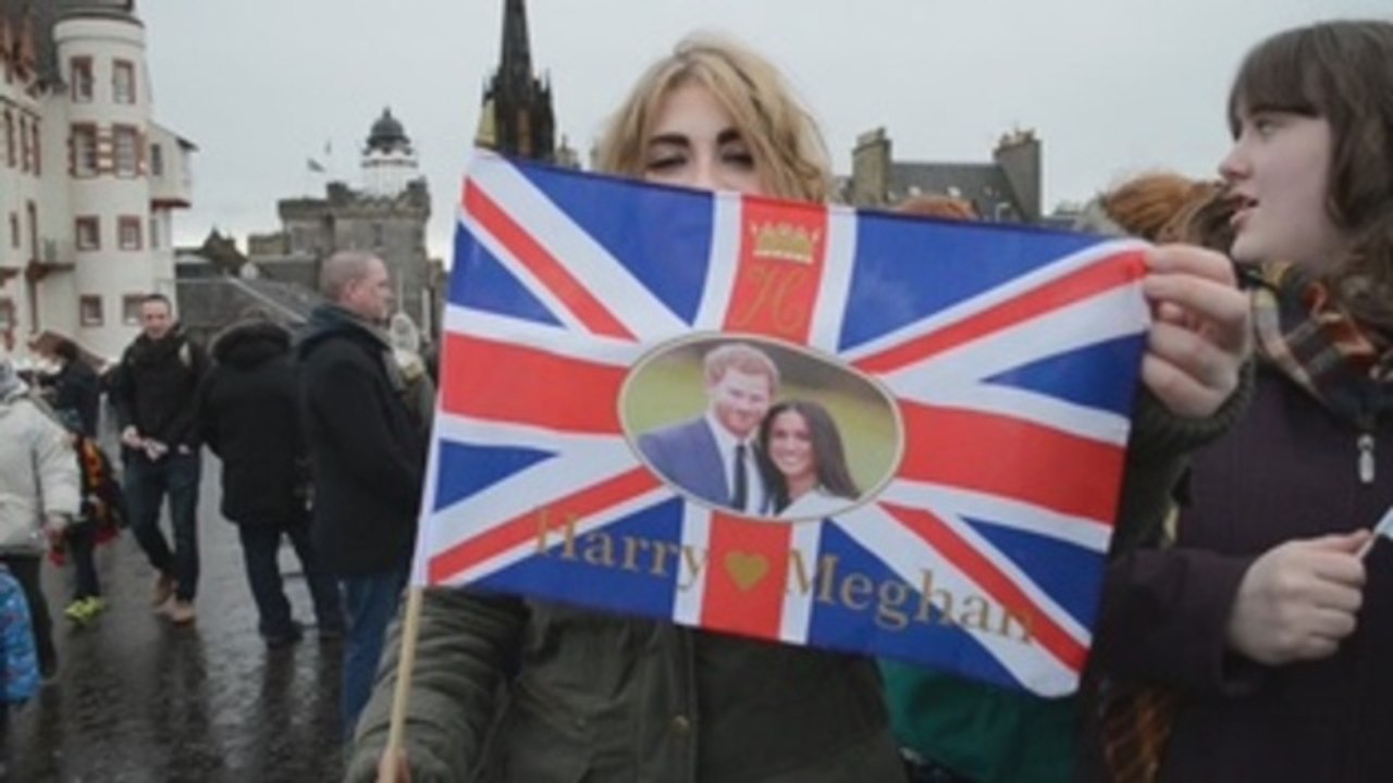 Meghan Markle y el príncipe Enrique visitan Edimburgo