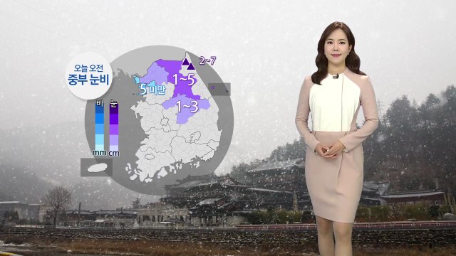 [날씨] 추위 없지만 미세먼지...중부지방 눈·비 / YTN