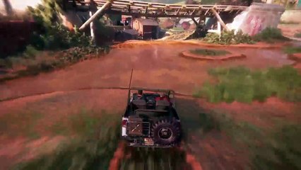 Uncharted 4 Madagascar Chase Scene