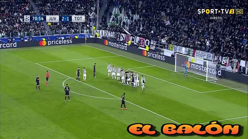 2-2 Eriksen 72' Juventus vs Tottenham  (Champions League - Octavos de final) 13-02-2018