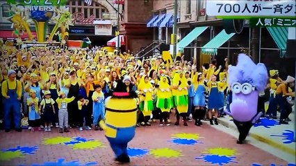 USJ 700人ミニオン仮装モブ 20170927