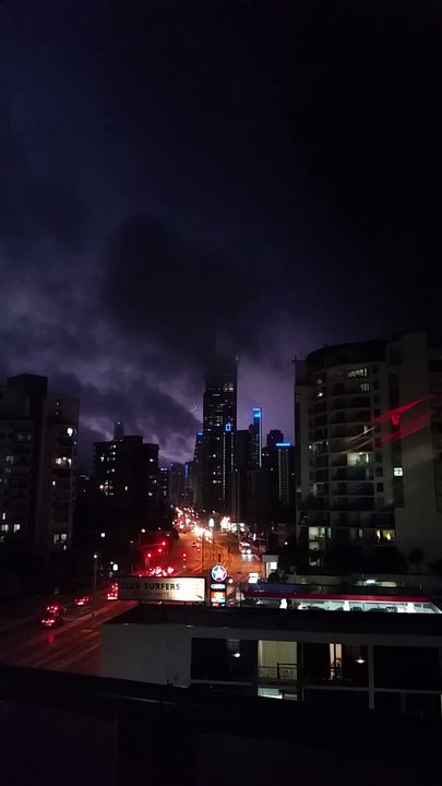 Massive Lightning Strike