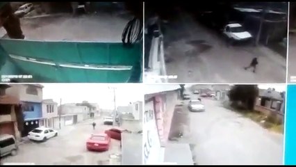 Mujer se defiende de delincuente que la roba y abusa de ella en Ecatepec