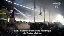 Haïti: incendie du marché historique de Port-au-Prince